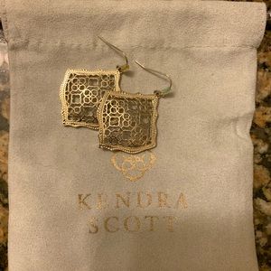 Gold Kirsten Kendra Scott Earrings